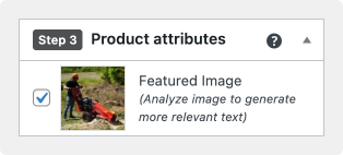 img_Close up of image selected as product attribute used to generate text in WriteText.ai